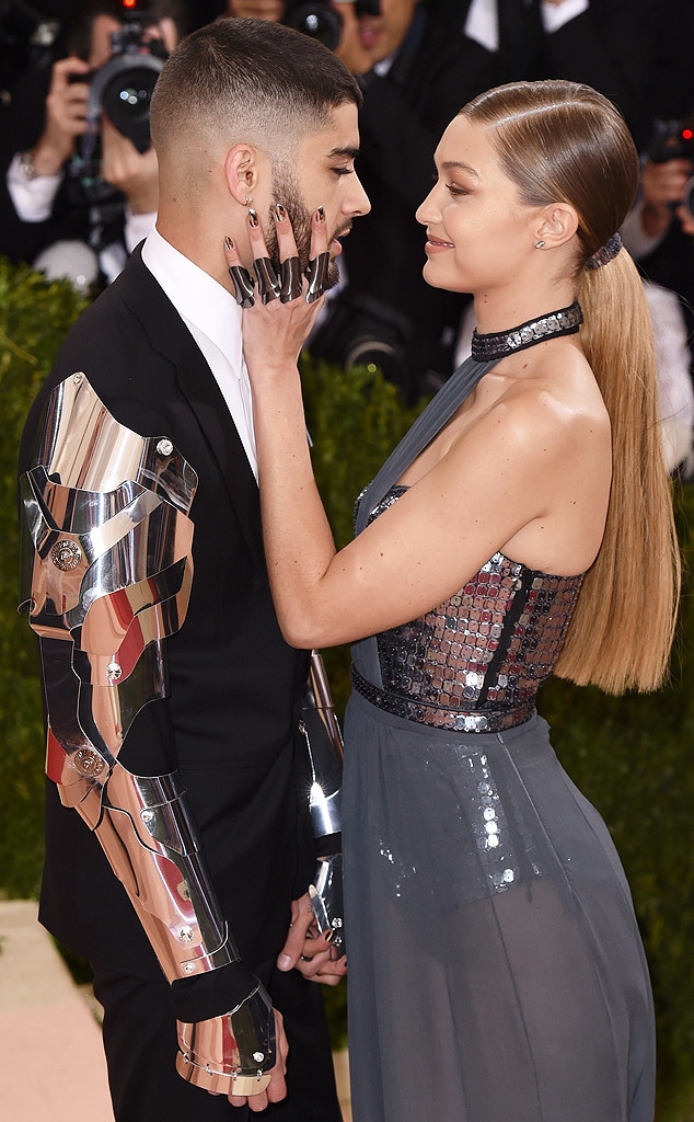 Gigi Hadid, Zayn Malik, Met Gala 2016, Candids