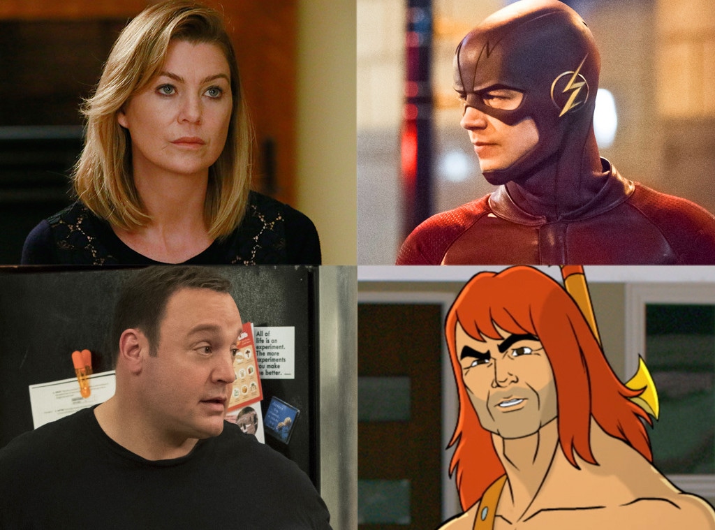 Grey's Anatomy, The Flash, Kevin Can Wait, Son of Zorn