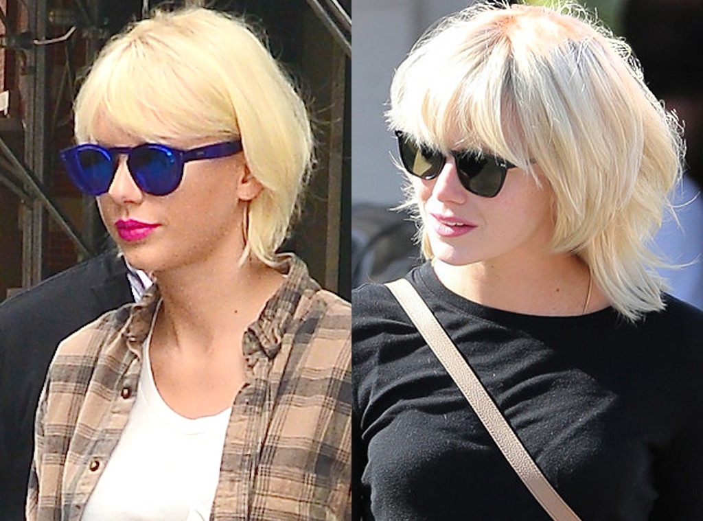 Emma Stone Channels Taylor Swift With New Hairstyle - E! Online