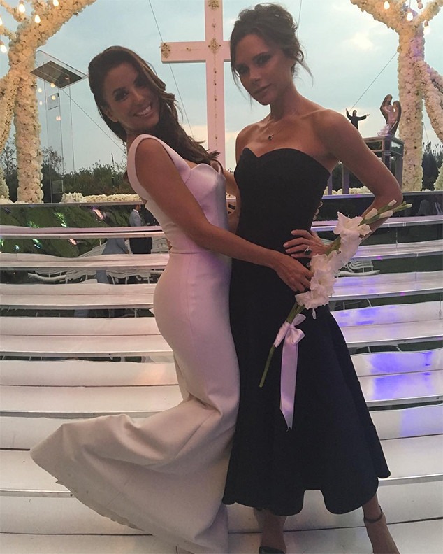 Eva Longoria S Wedding Featured Many Celebrity Friends Photos E