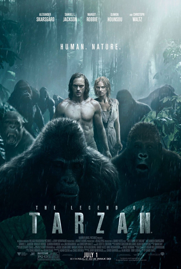 An Ape Is Blocking Alexander Skarsgård's Ripped Bod In The Tarzan ...