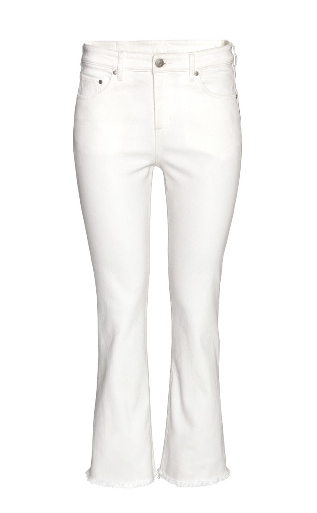 Cropped White Jean from White Jeans for the Win! | E! News