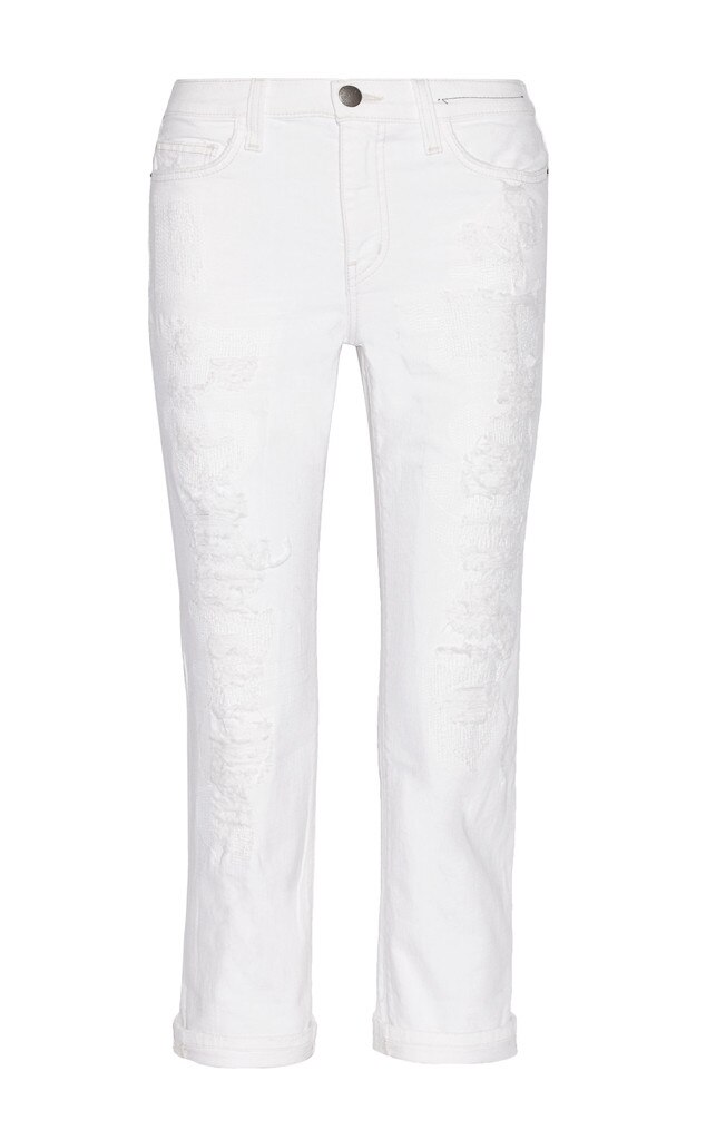 button up white jeans