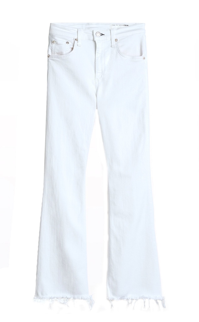 Cropped White Jeans from White Jeans for the Win! | E! News