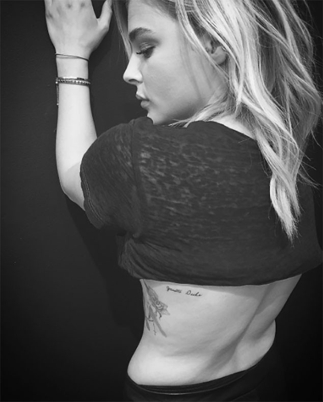 Chloe Grace Moretz, Tattoo