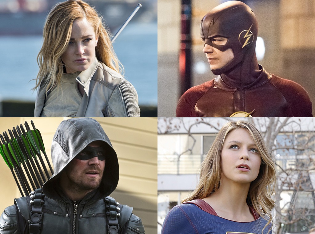 Legends of Tomorrow, The Flash, Arrow, Supergirl