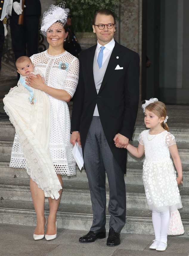 Crown Princess Victoria of Sweden, Prince Oscar, Prince Daniel, Princess Estelle