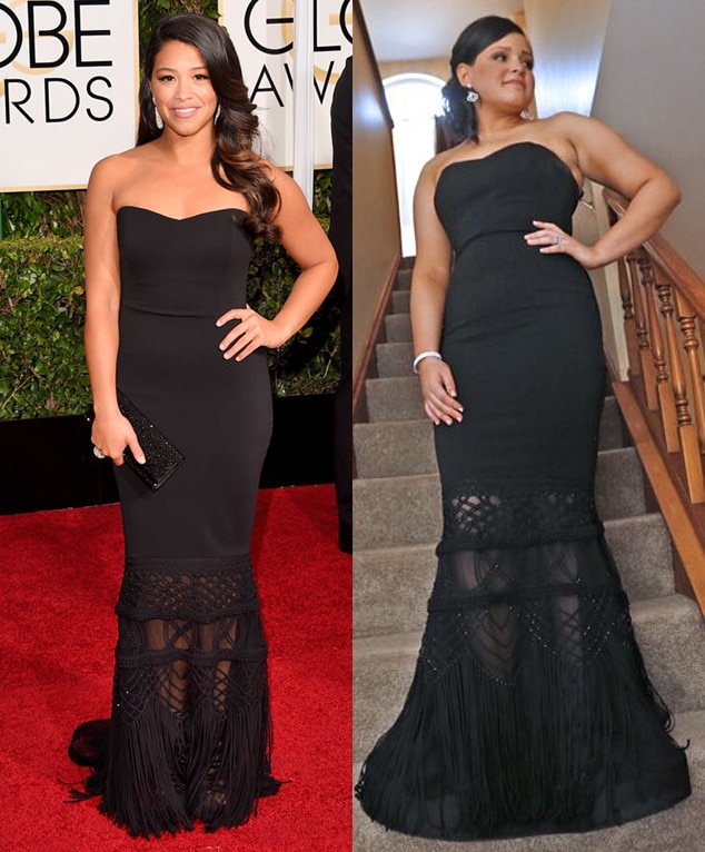 Gina rodriguez shop golden globes dress