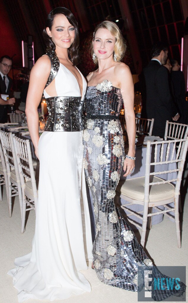 Emma Stone & Naomi Watts from Met Gala 2016: Inside the Exclusive Event