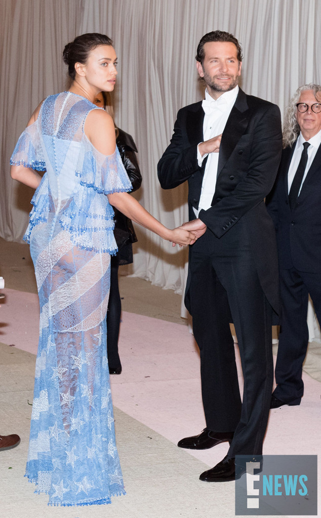 Bradley Cooper & Irina Shayk SPOTTED TOGETHER At Met Gala, Plus More BTS Met  Moments