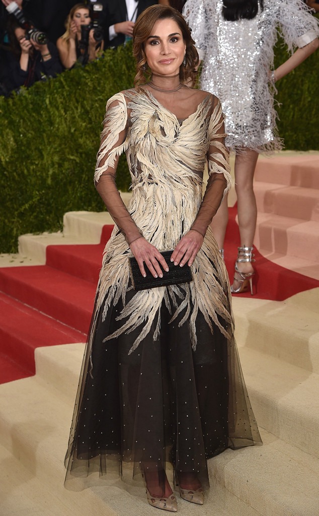 Queen Rania of Jordan, MET Gala 2016, Arrivals