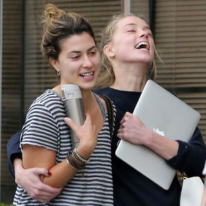 Amber Heard Is All Smiles While Out With Her BFF | E! News