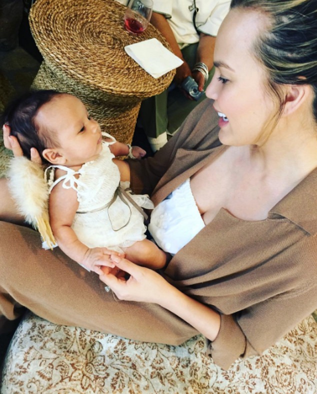 Chrissy Teigen's Baby Girl Could Just Be an Angel Among Us ...