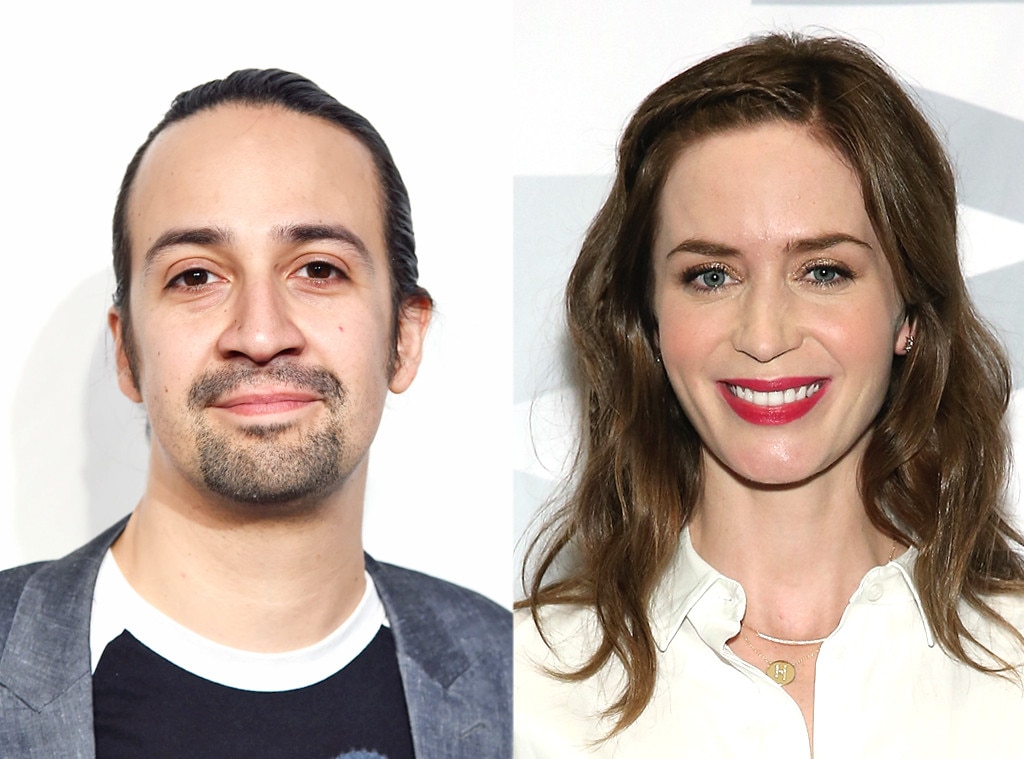 Emily blunt and lin manuel online miranda