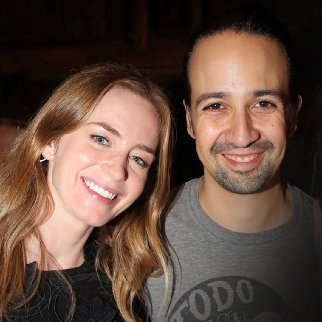 Lin-Manuel Miranda: Emily Blunt is Perfect Choice to Play Mary Poppins - E! Online Lin-Manuel Miranda: Emily Blunt is Perfect Choice to Play Mary Poppins - E! Online
