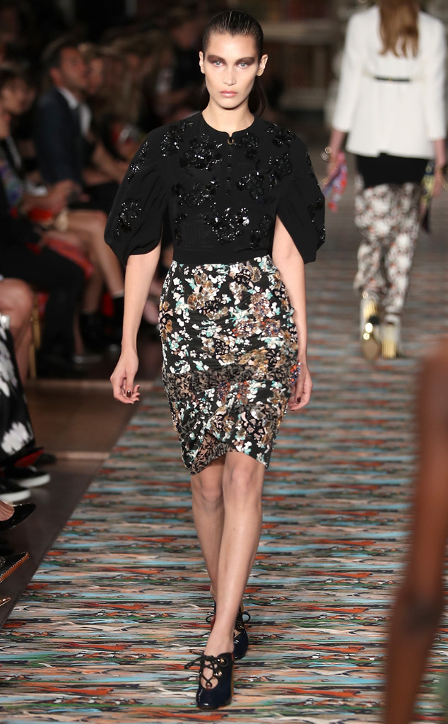 Bella Hadid Turns Heads in Christian Dior's Runway Show