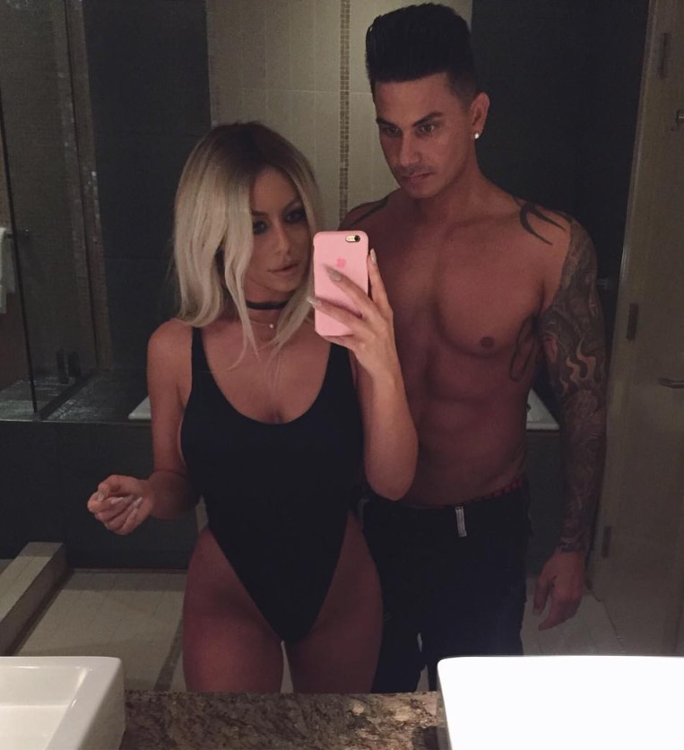 Aubrey O'Day, Pauly D, Instagram.