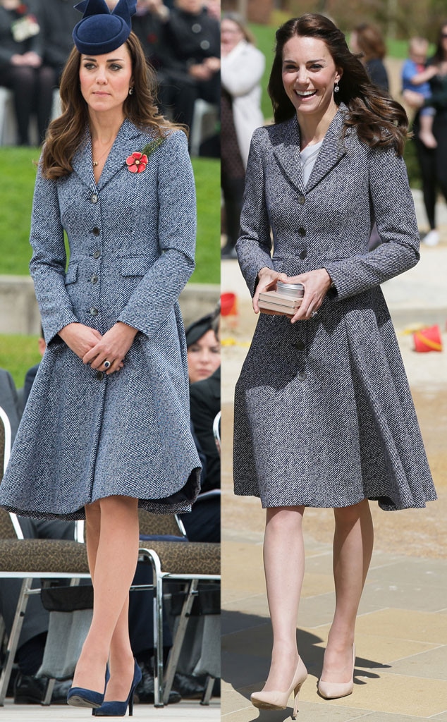 Kate Middleton, Recycled Coat