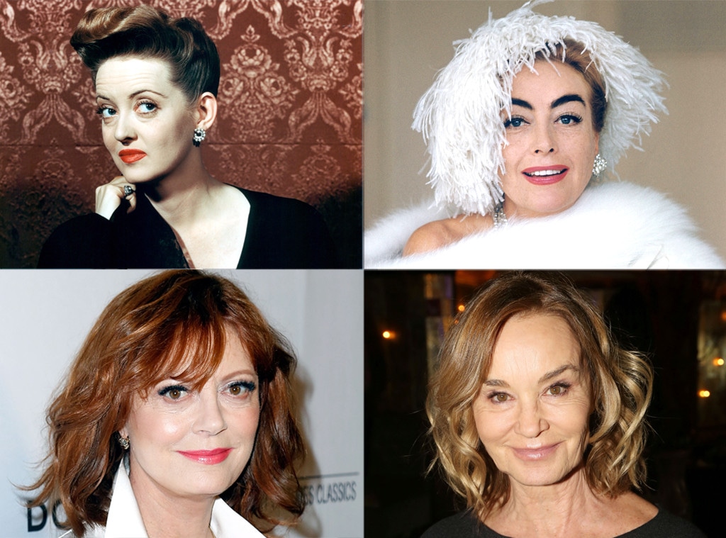 Susan Sarandon, Jessica Lange, Bette Davis, Joan Crawford