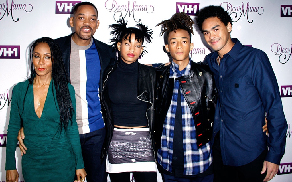 Jada Pinkett Smith, Will Smith, Willow Smith, Jaden Smith, Trey Smith, 2016