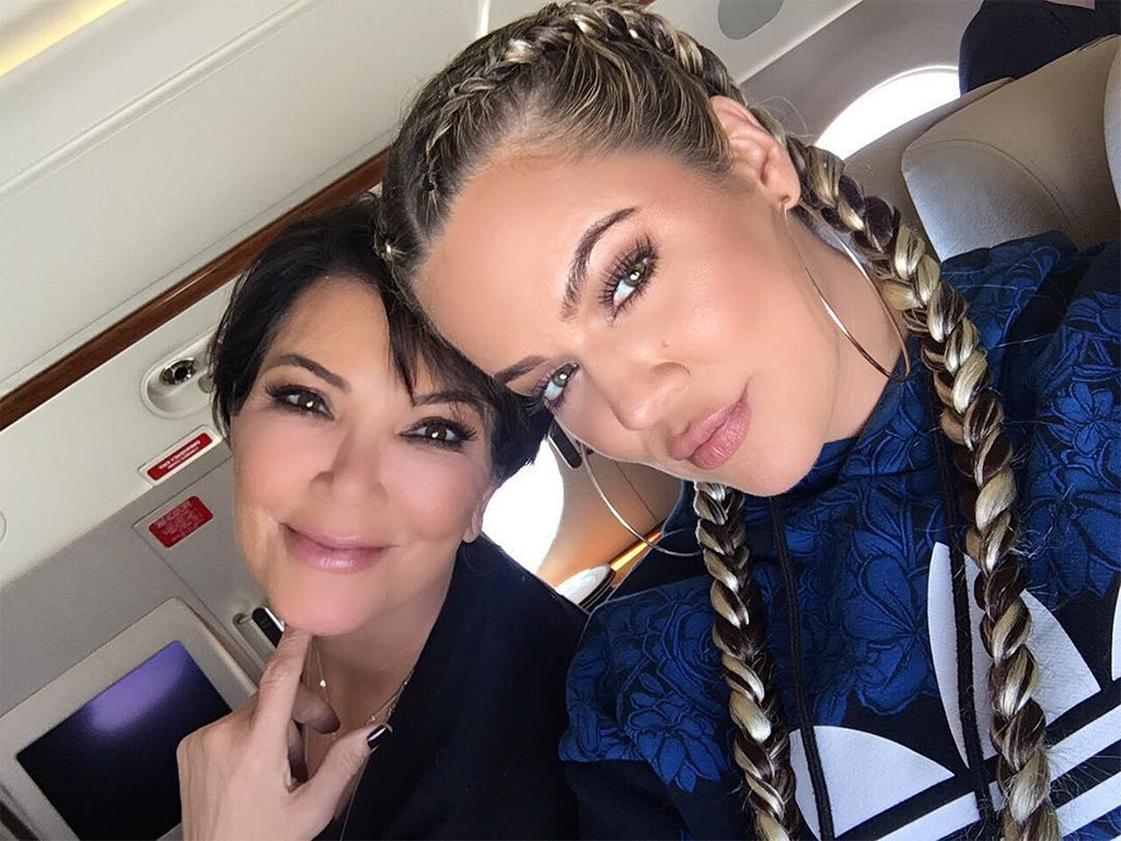 Khloe Kardashian And Mom Kris Jenner From Stars Celebrate Mother S Day 2016 E News