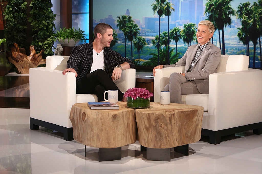 Nick Jonas, Ellen DeGeneres