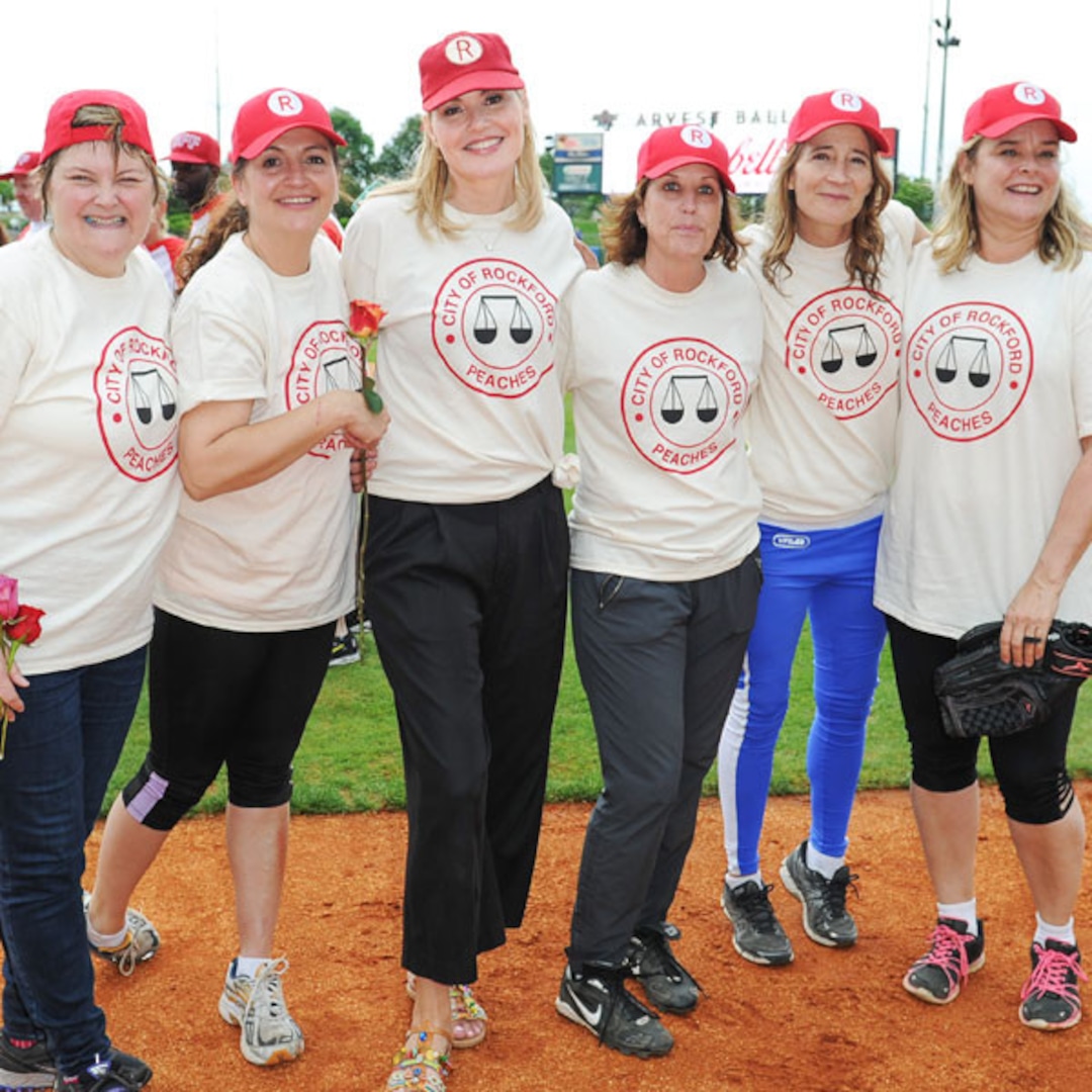 A League of Their Own Cast Reunites to Play Ball 24 Years Later