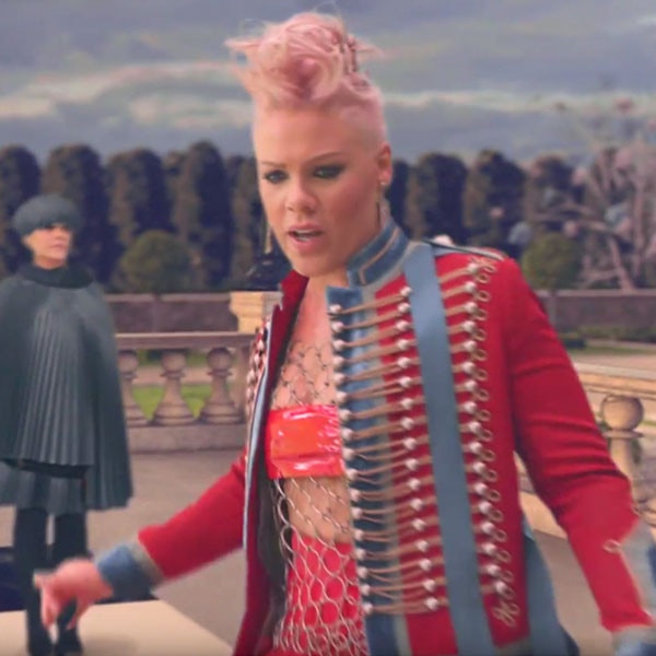 pink just like fire music video