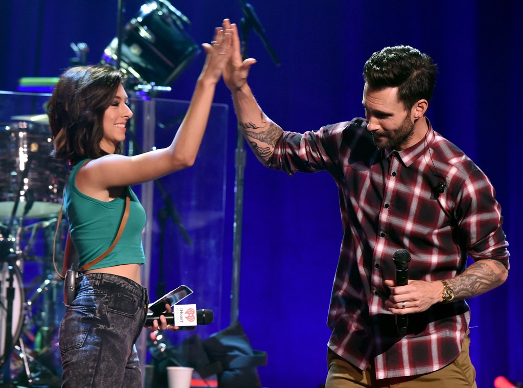 Christina Grimmie, Adam Levine