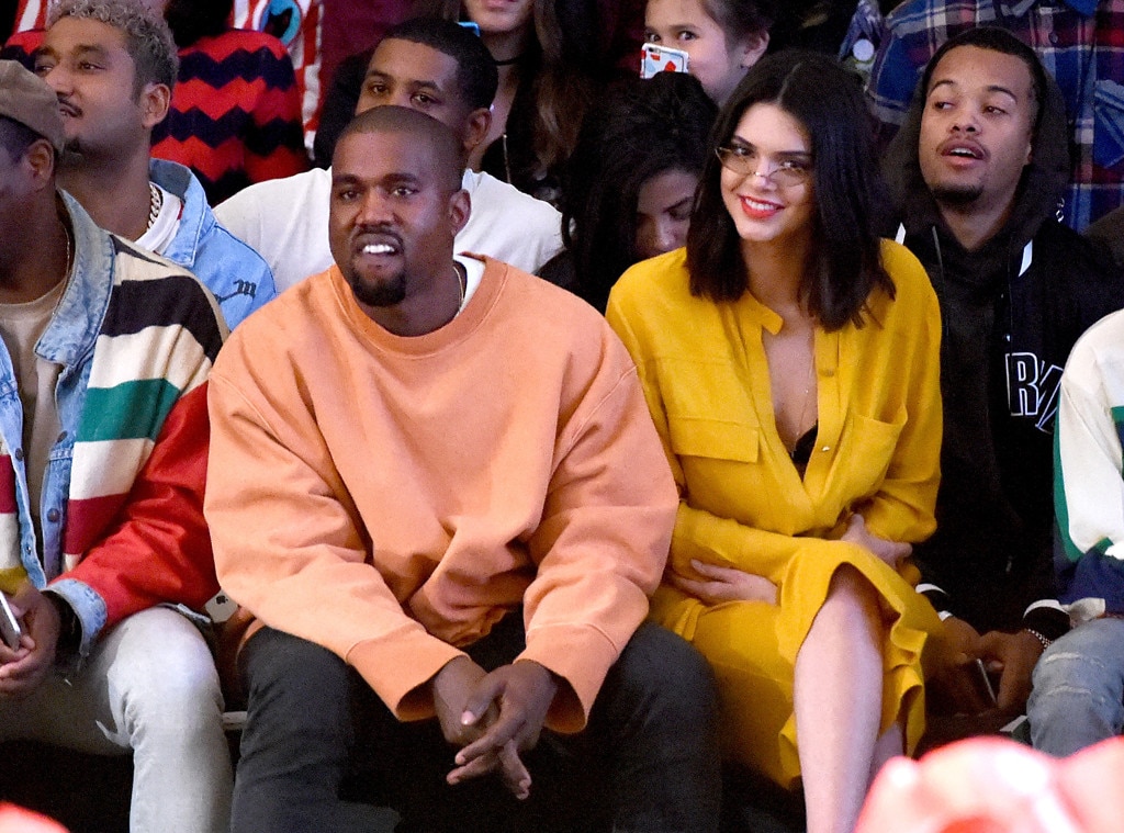 Kendall Jenner & Kanye West from The Big Picture: Today's Hot Photos