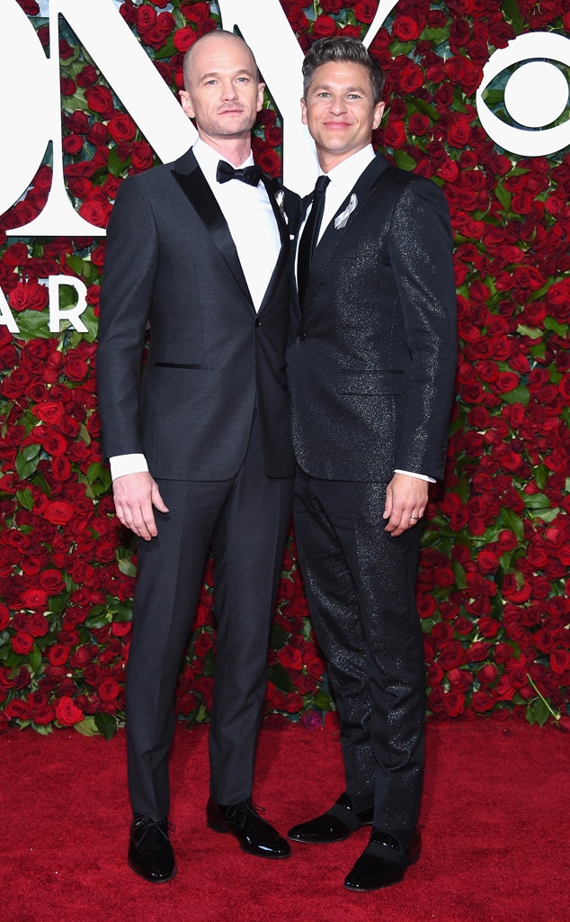 Neil Patrick Harris and David Burtka, Tony Awards 2016