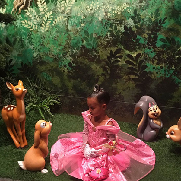 North West Celebrates Her 3rd Birthday at Disneyland