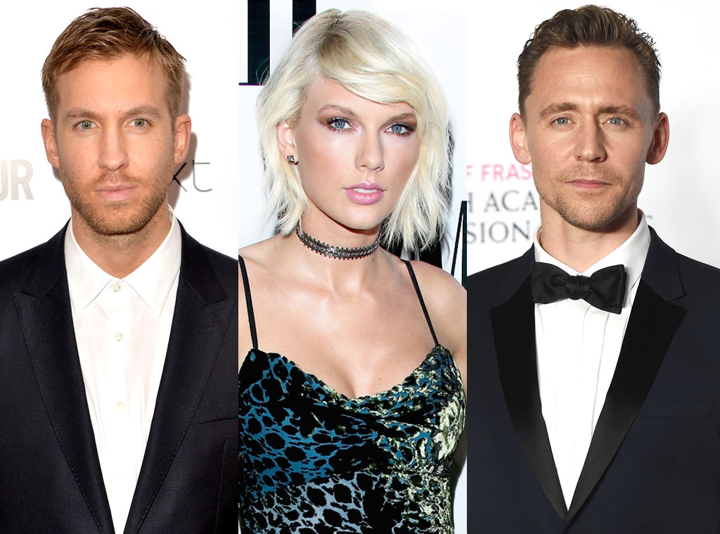 Taylor Swift, Tom Hiddleston, Calvin Harris