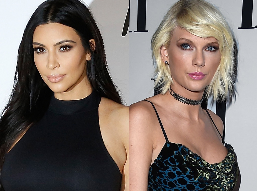 kim kardashian contre taylor swift