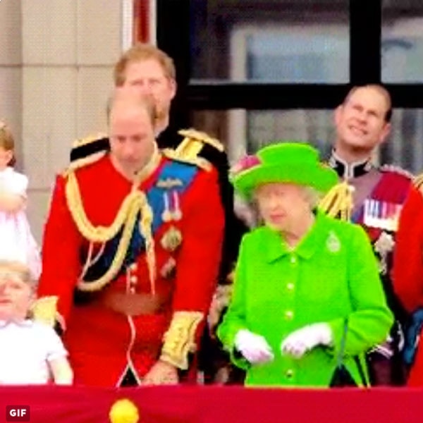 Prince William, Queen Elizabeth II