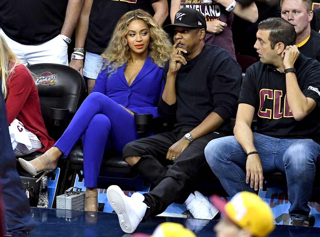 Beyonce, Jay Z, 2016 NBA Finals