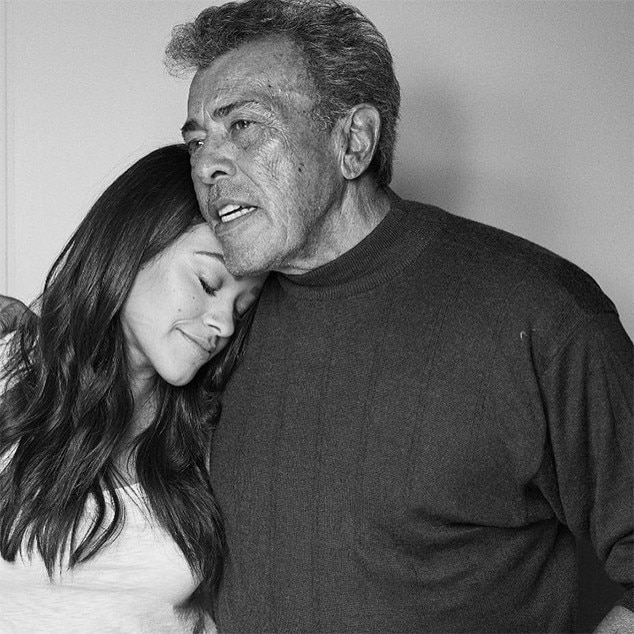 Gina Rodriguez & Dad Genaro Rodriguez from Stars Celebrate Father's Day