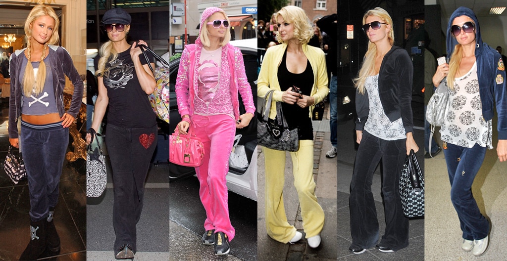 Juicy Couture Tracksuits Are Back: Celebrate by Remembering Paris ...