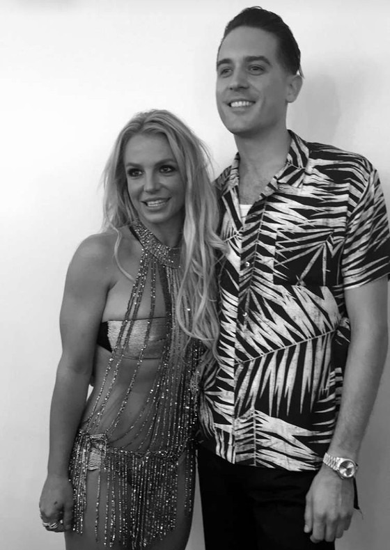 Britney Spears, G-Eazy, Snapchat