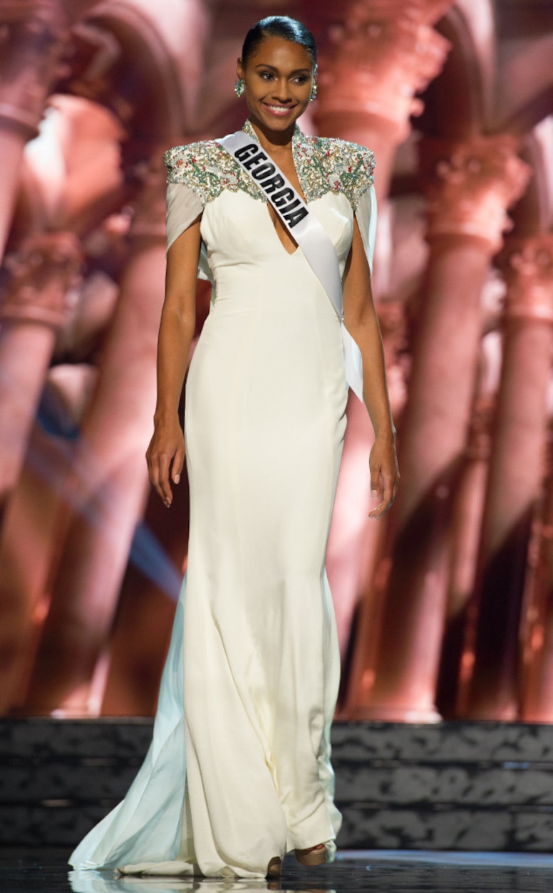 Miss USA 2016, Evening Gown, Miss Georgia