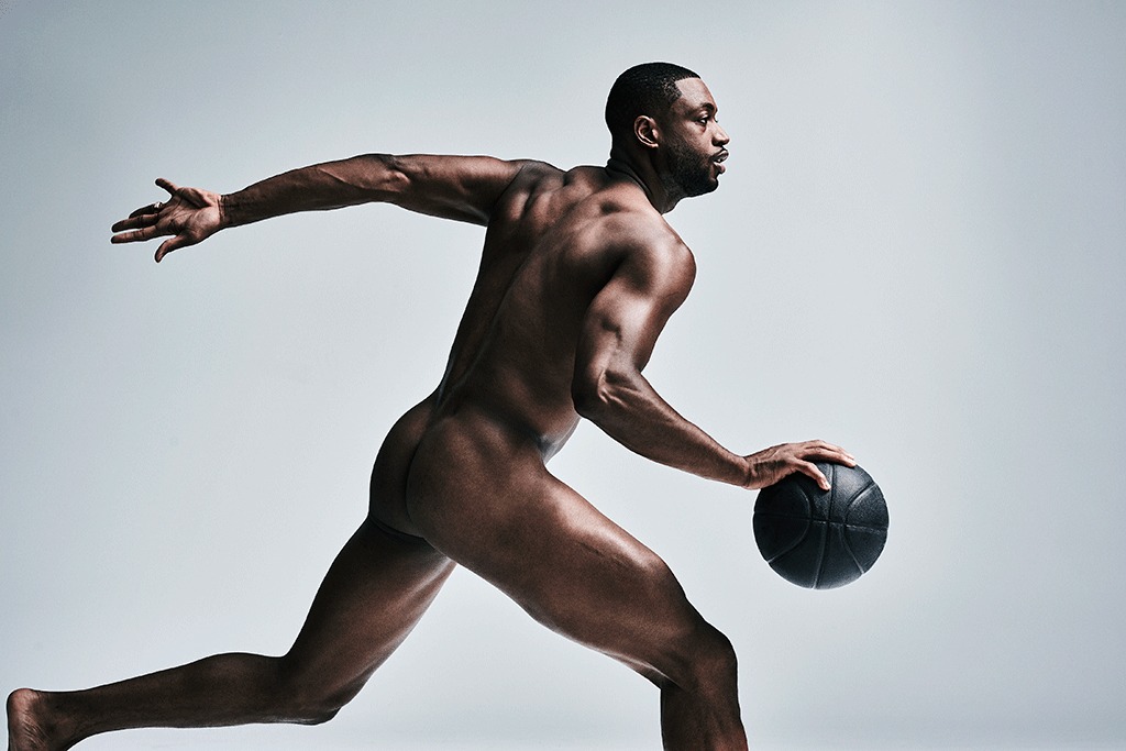 Dwyane Wade Poses Nude For Espn S Annual Body Issue Admits To Feeling Self Conscious E News