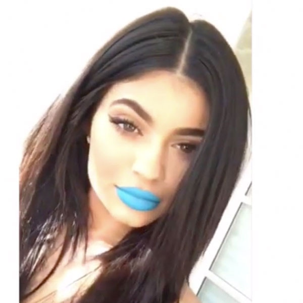 Kylie Jenner, New Lip Kit Colors, Blue
