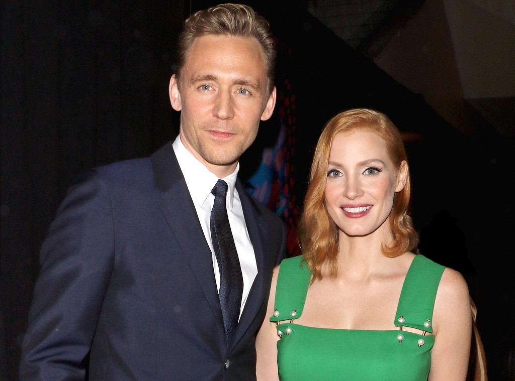    Tom Hiddleston med Singel Jessica Chasthein 