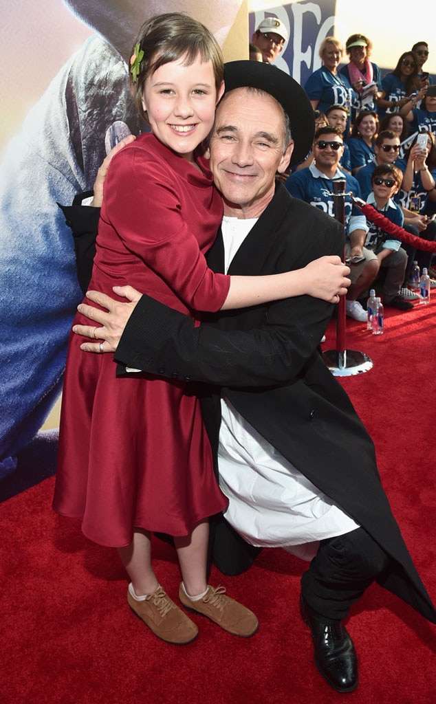 Ruby Barnhill & Mark Rylance from Movie Premieres Red Carpets and Parties! E! News