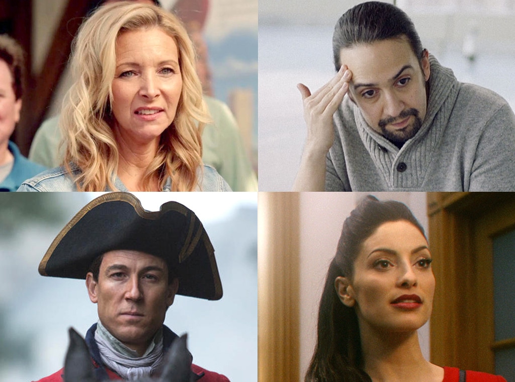 Villain, Guest star, Lin Manuel Miranda, Inside Amy, Tobias Menzies on Outlander, Lisa Kudrow, Unbreakable Kimmy Schmidt, Erica Cerr
