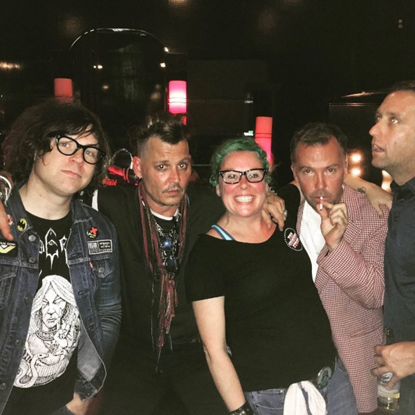 Johnny Depp, Kerry Mitchell, Doug Stanhope, Brett Erickson, Ryan Adams