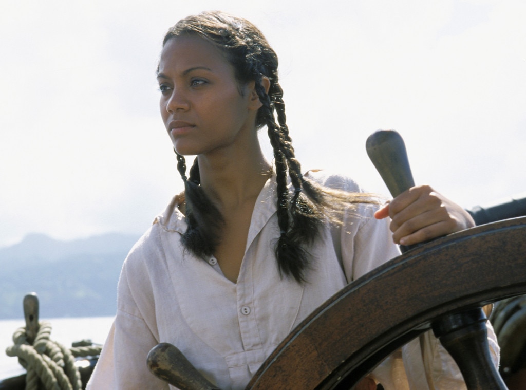 Pirates Of The Caribbean The Curse Of The Black Pearl From Zoe Saldana