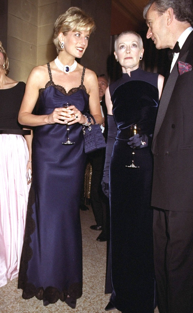 Navy Blue Night Out from Princess Diana's Best Looks | E! News