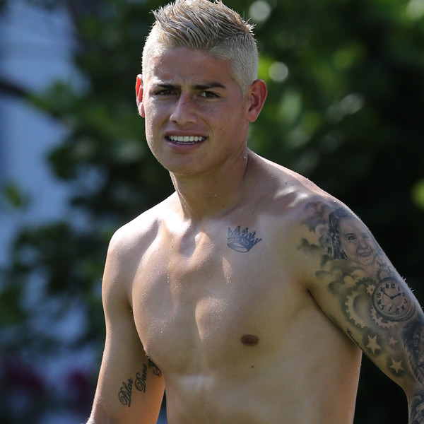 James Rodríguez Shocks Everyone With New Hair Color - E! Online - AU