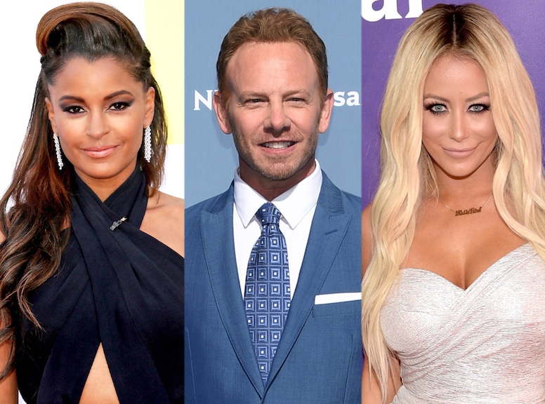 Aubrey O'Day, Ian Ziering, Claudia Jordan
